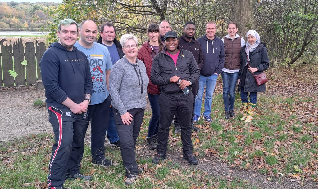 Tarmac team enjoys volunteering day at RSPB Sandwell Valley
