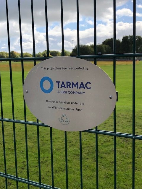 Dove Holes Cricket Club bowled over with new fencing thanks to Tarmac donation 