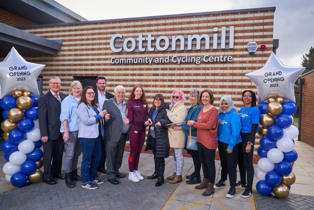 ‘Tyred’ community facility in Sopwell receives brand-new cycle track