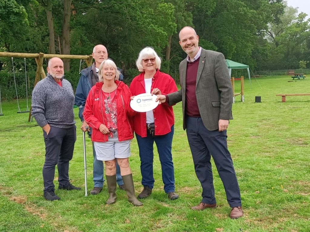 £63k grant helps complete village hall refurbishment