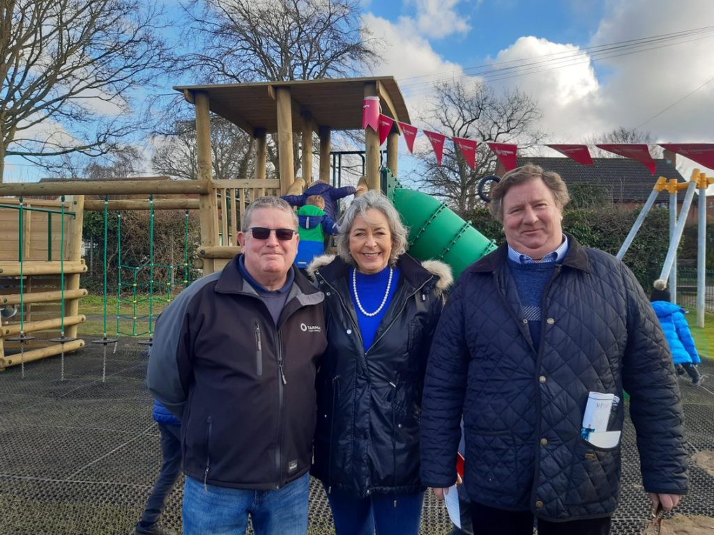 Playground makeover in Coltishall made possible thanks to £26,600 donation