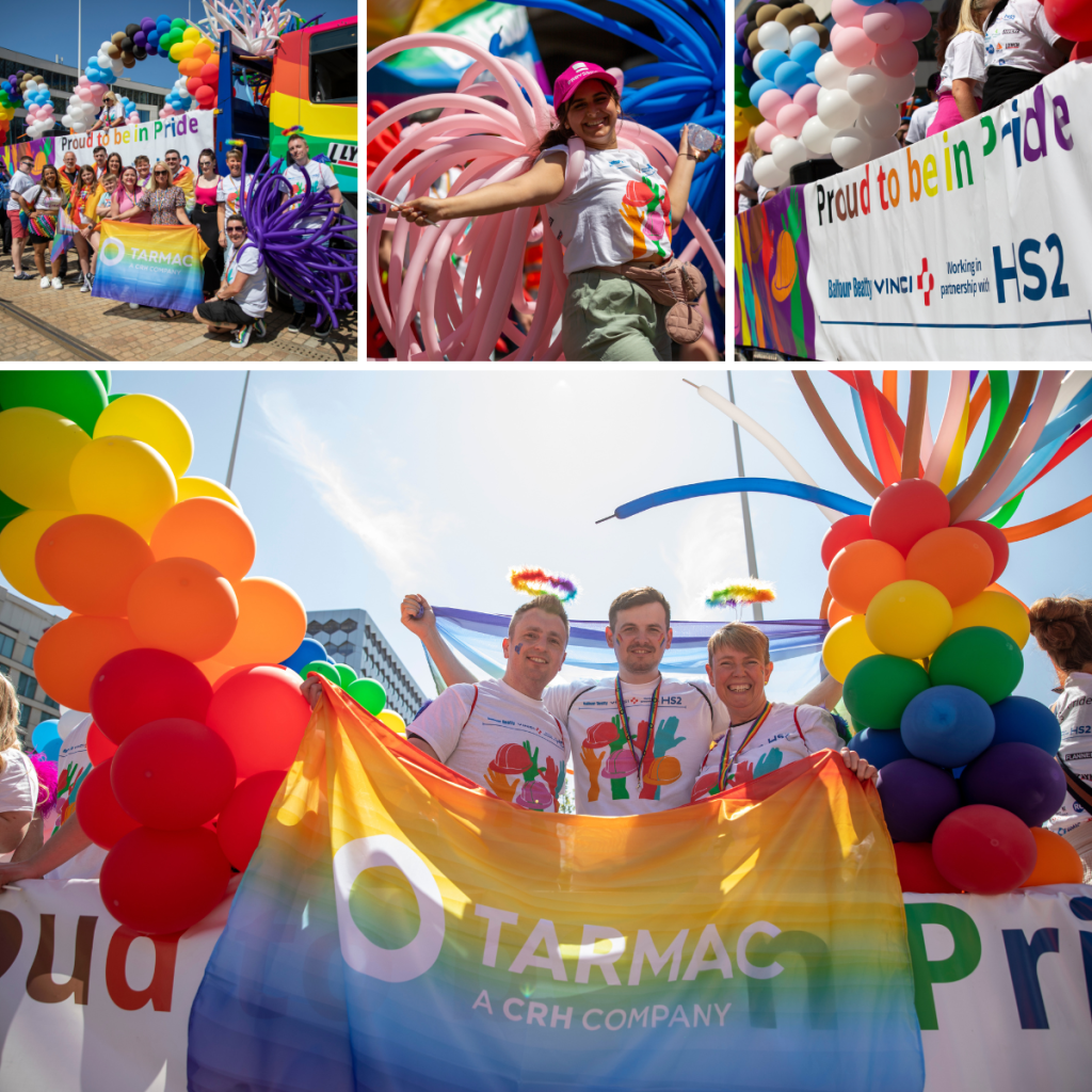 Tarmac celebrates Birmingham Pride 