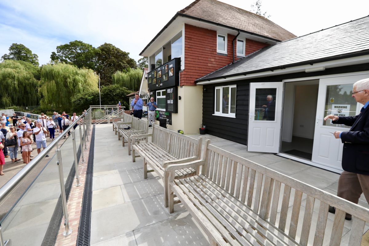 Essex cricket club unveils new-look pavilion following funding boost ...