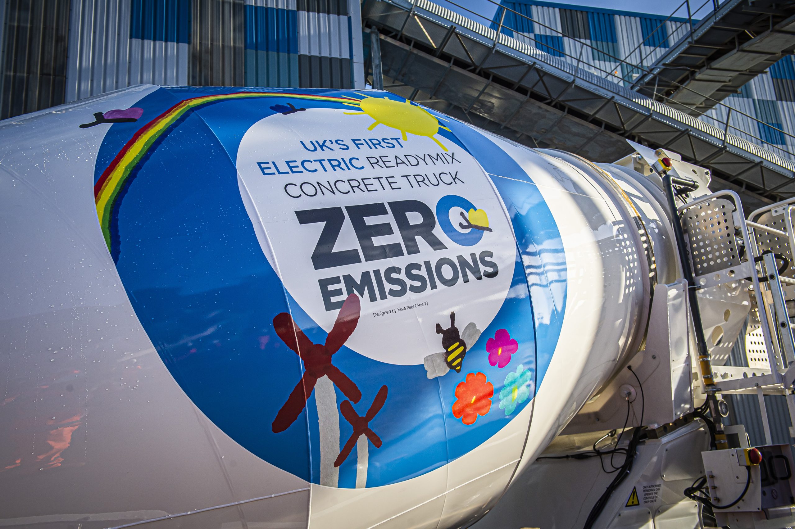 UK’s first allelectric mixer shortlisted for national transport award