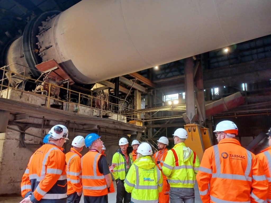 Concrete Society visit Tarmac’s Dunbar cement plant