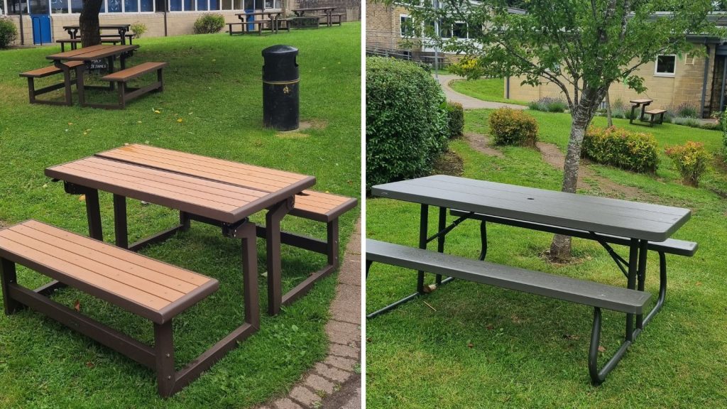 ‘Have a seat!’ says local school thanks to Tarmac donation