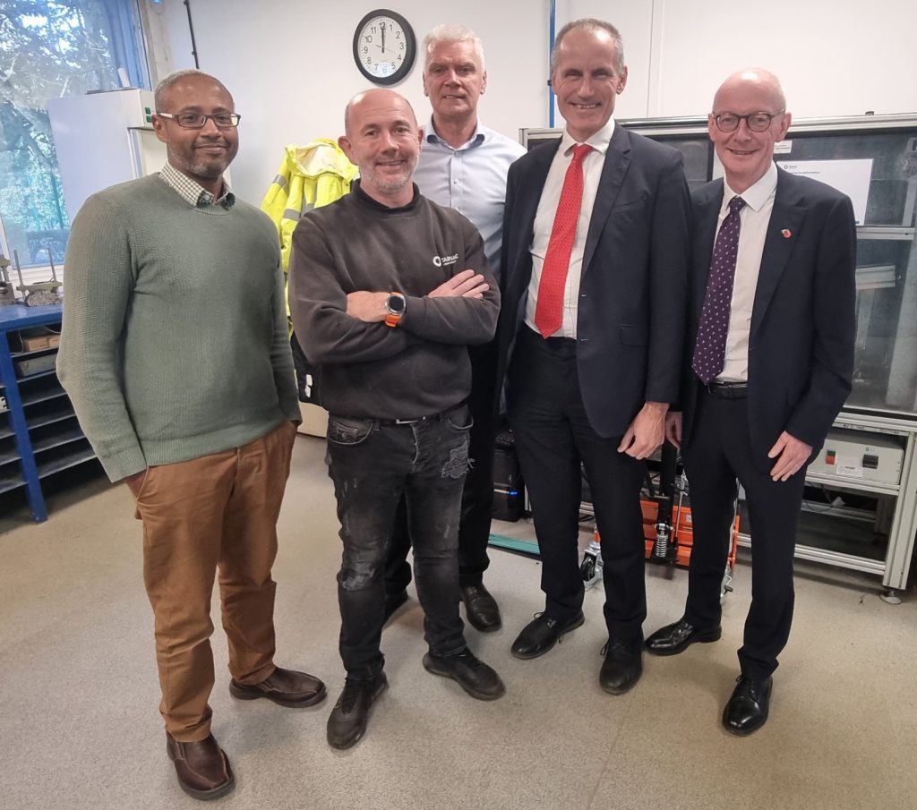 Local MP visits Tarmac’s National Laboratory and Innovation Centre
