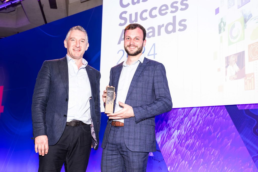 Tarmac winners at the Esri UK Customer Success Award 2024