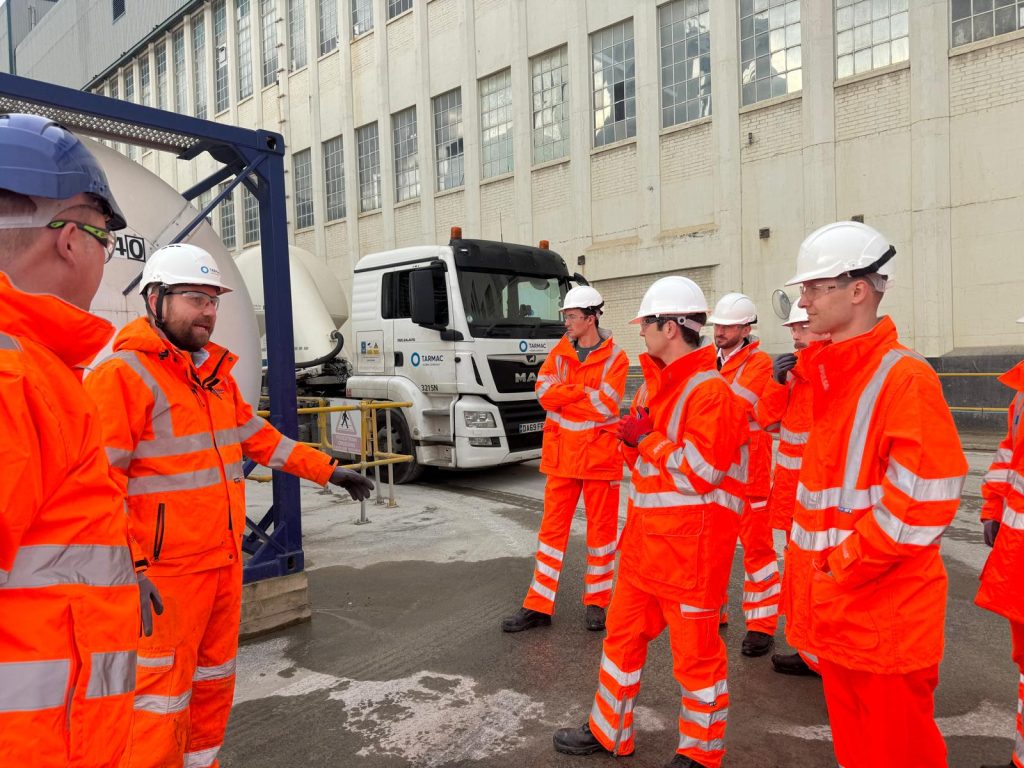 Tarmac hosts Royal Engineers at Silvertown Concrete Plant