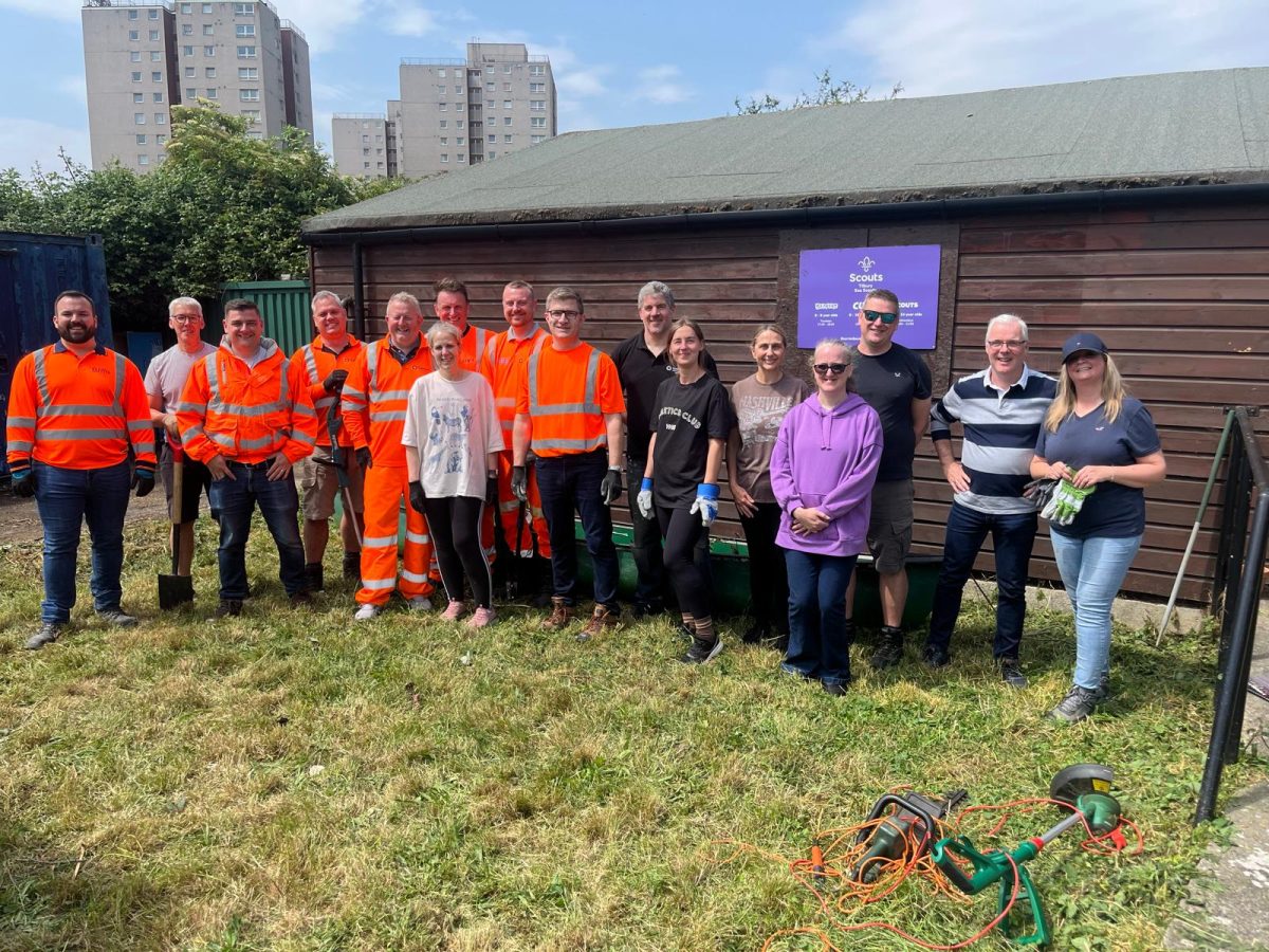 Tarmac volunteers