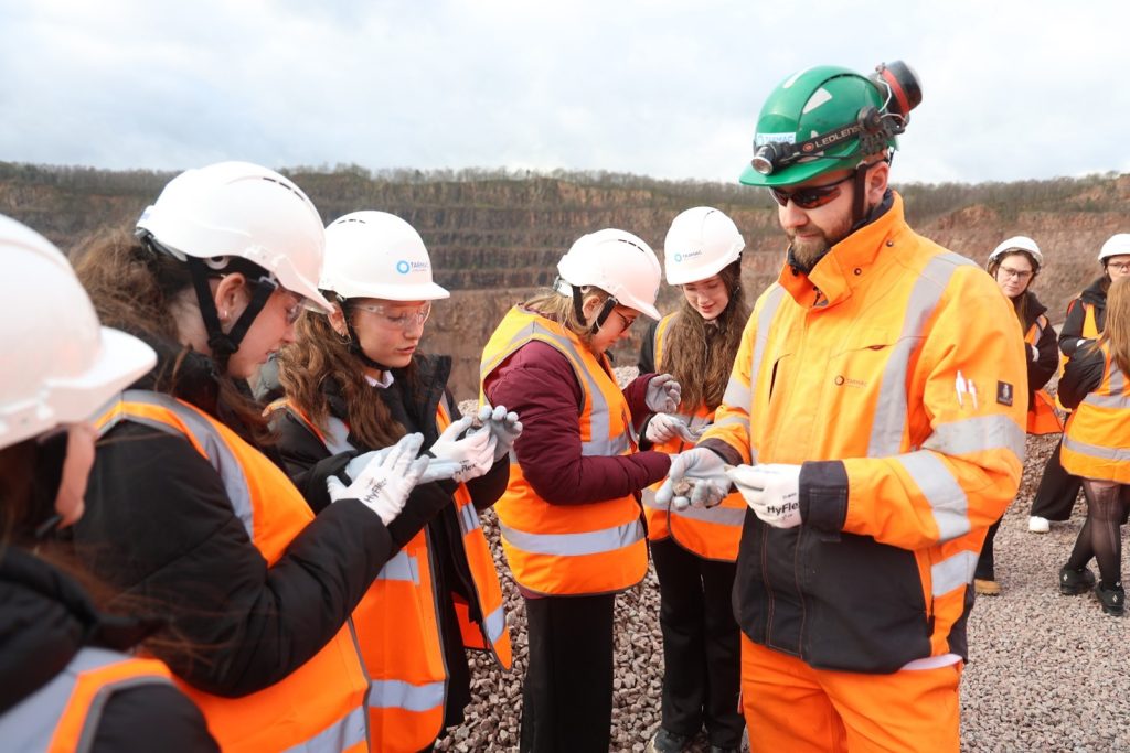 Tarmac’s Mountsorrel Quarry celebrates International Women’s Day by inspiring young women to explore careers in the sector